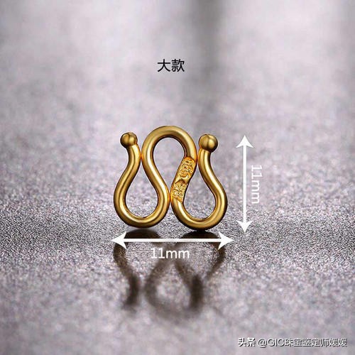 黄金项链手链锁扣正确扣法,黄金项链和手链的扣
