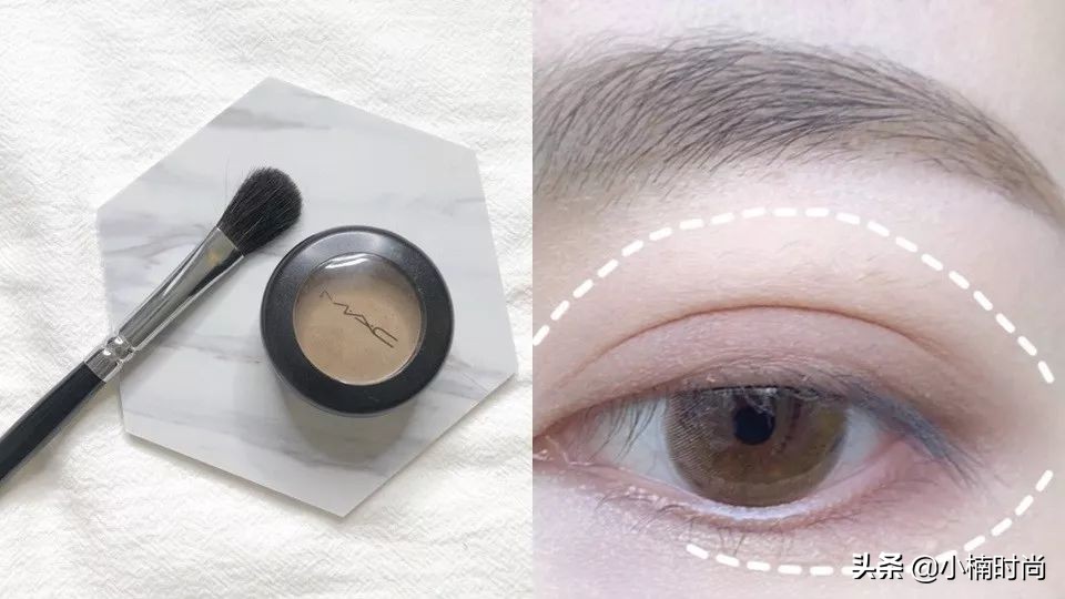眼影的画法三色日常妆,多色眼影盘素颜眼妆化妆技巧