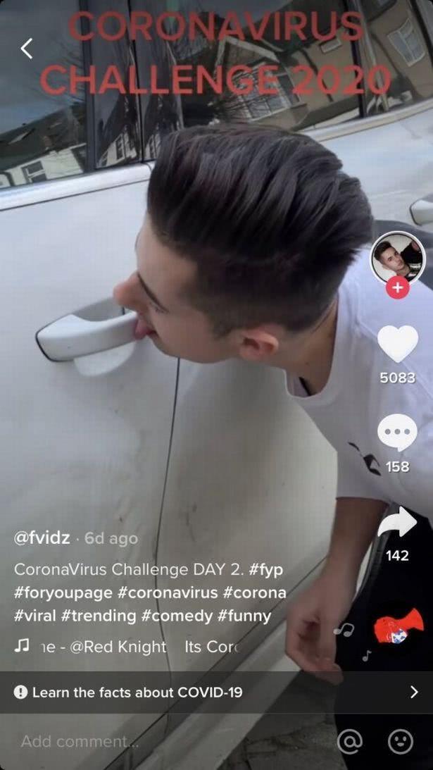 美国舔马桶小伙确诊新冠肺炎，曾引众人效仿，浏览量达9亿人次