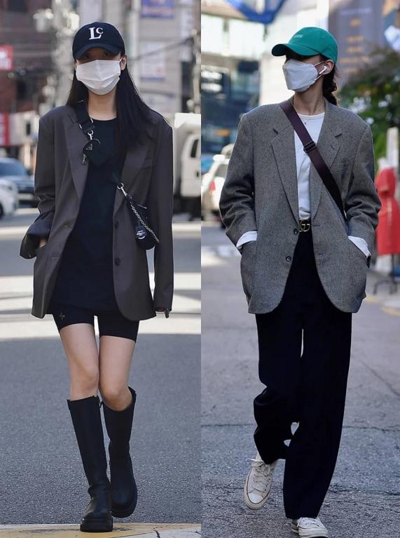 万茜帅气混剪,万茜黑色露脐装