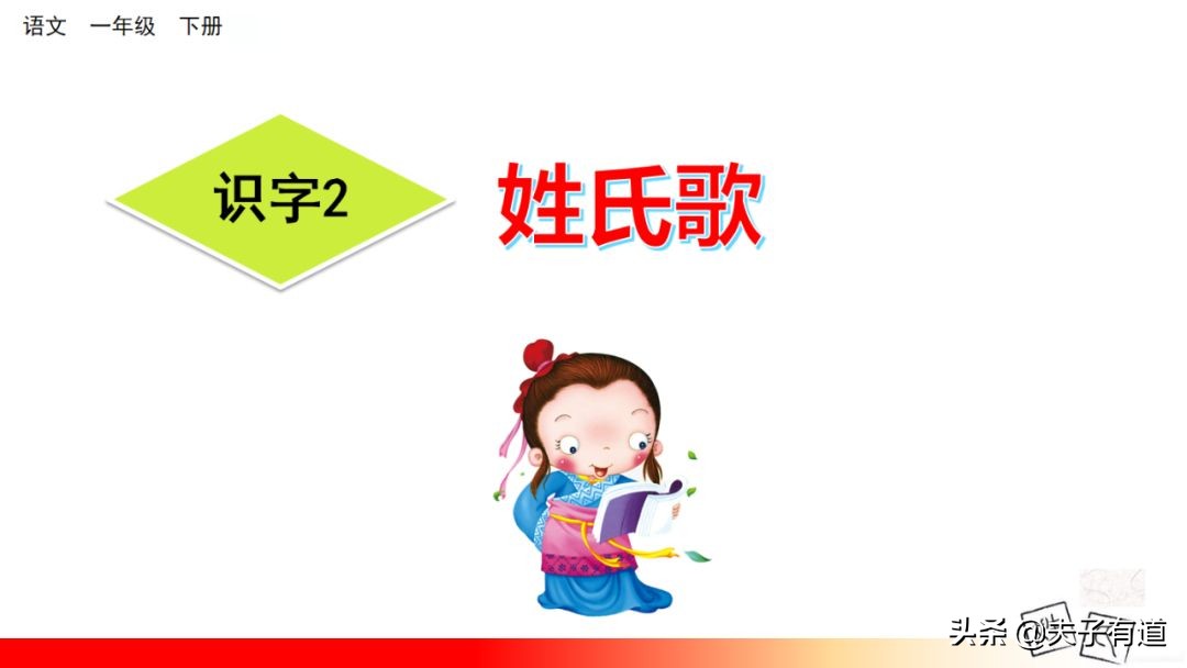 一年级下册语文第二课课文讲解,二年级语文部编版下册第1课预习