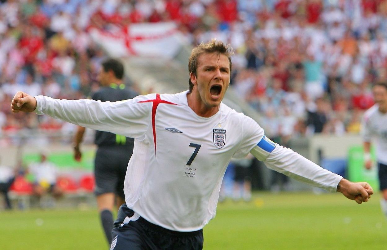 英格兰历史十大球星,小贝巅峰十大进球