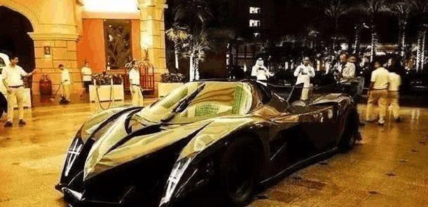 迪拜王子最壕座驾，全球仅1辆，价值5亿，却只借给中国这位巨星