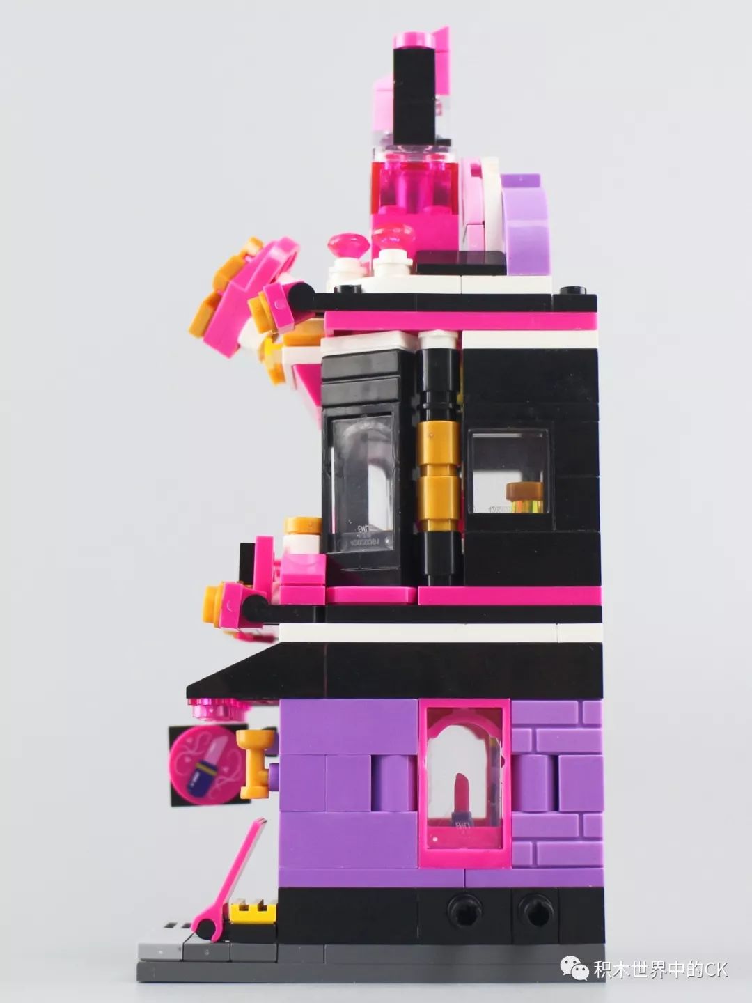 启蒙积木缤纷城市系列七款,启蒙积木街景系列八合一玩具