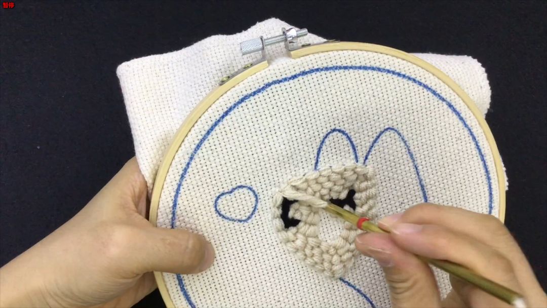 diy刺绣小图案戳戳绣,刺绣文化戳戳绣