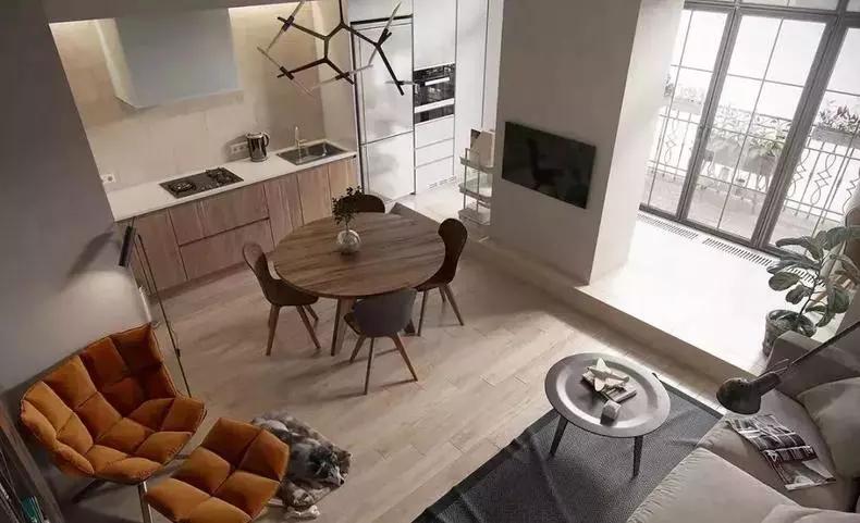 48种客餐厅设计总有一款适合你,客厅餐厅怎么设计好看