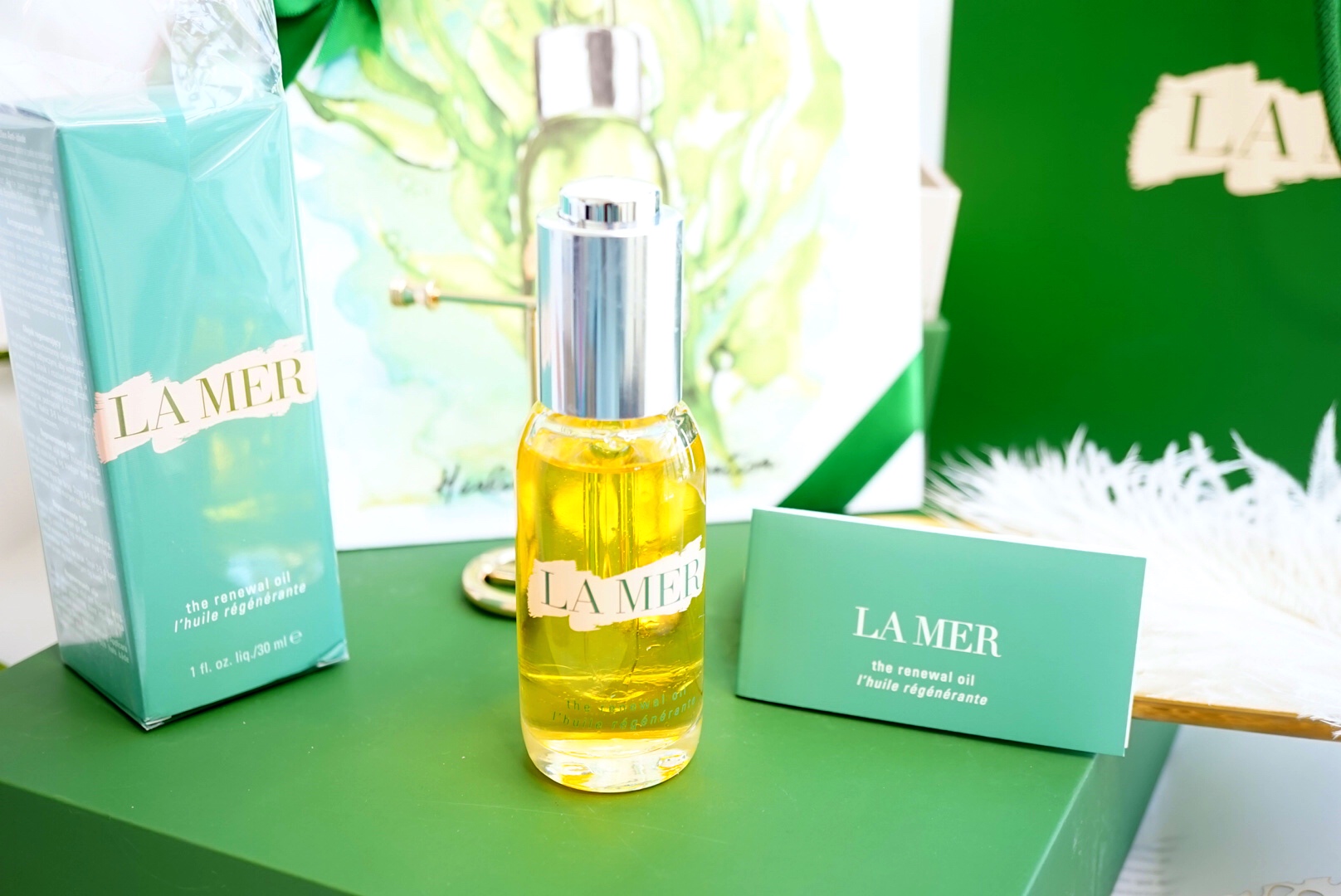 海蓝之谜臻璨焕活精华油测评,海蓝之谜鎏金焕颜精华适合混油吗