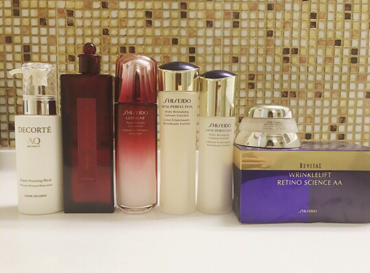 资生堂柜姐小样,日本柜姐