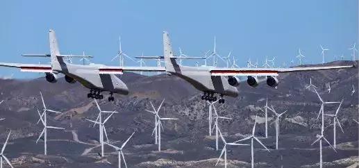 世界最大的两台载客飞机,世界最大的无人货运飞机