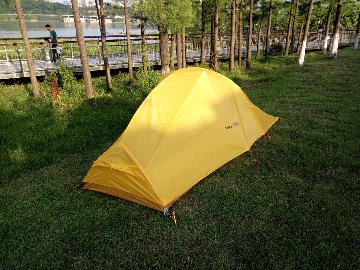 冬天户外露营帐篷简单便携,三只小驴户外帐篷防暴雨加厚