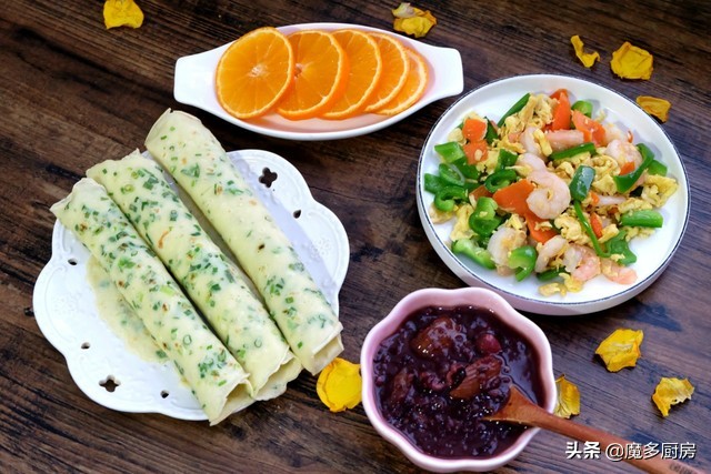 电饼铛香葱薄饼,电饼铛做薄饼怎么做简单又好吃