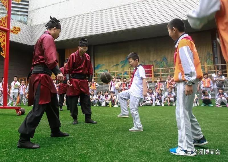 临淄足球博物馆展现风采,临淄足球馆图片