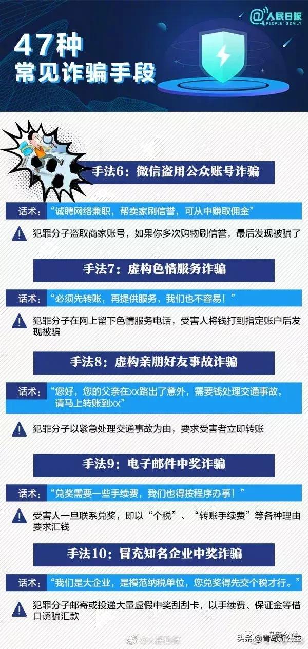 常见6大诈骗手法,揭发当前常见高发的几种诈骗手法