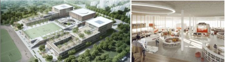 杭州湾新区学校内部,杭州湾新区投资最高的几所学校