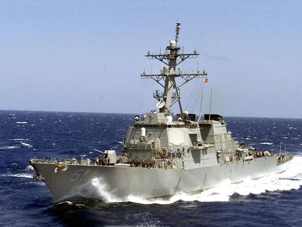 伯克级驱逐舰的现状与发展,伯克级驱逐舰曝光