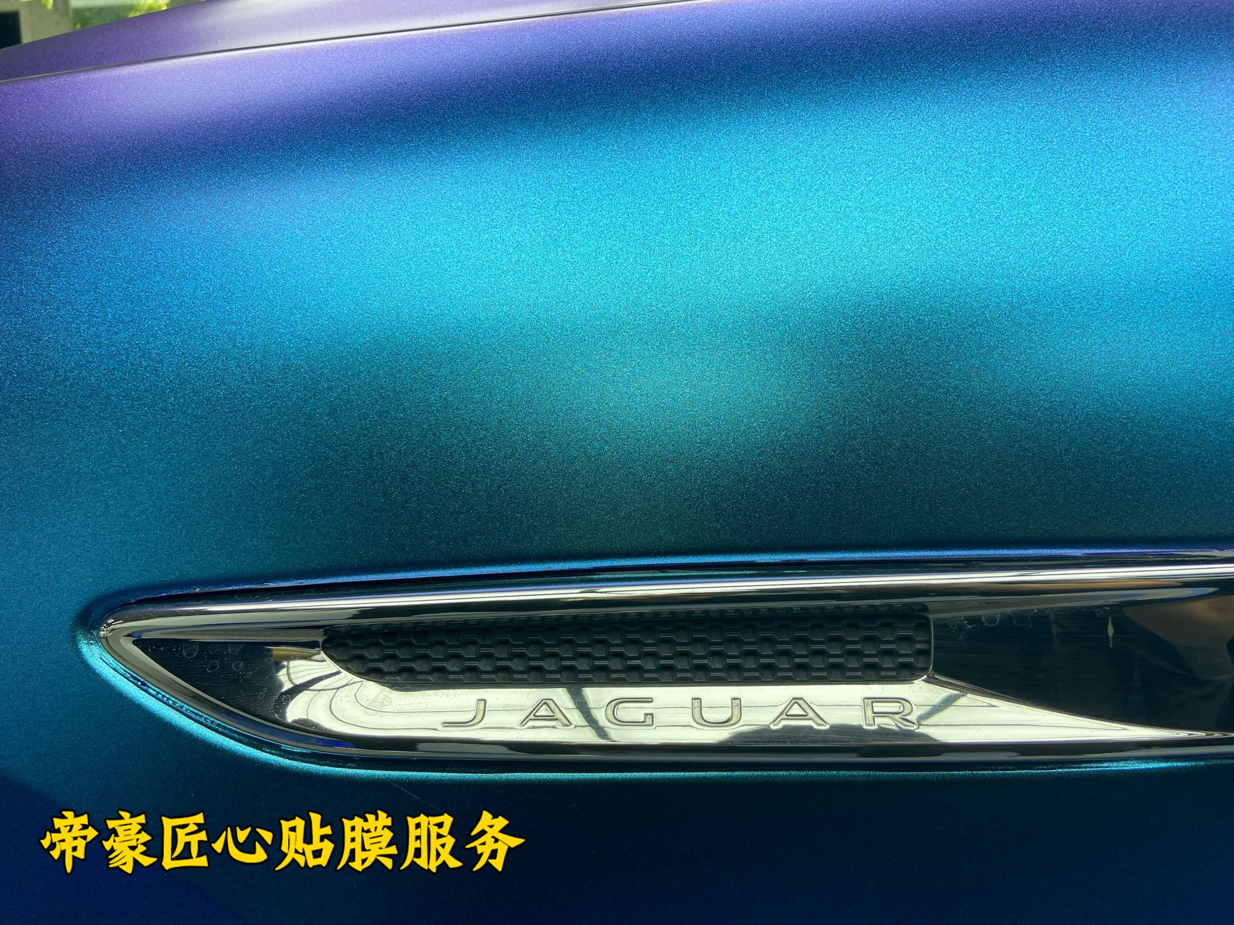 暗夜绿改色膜捷豹,捷豹xj改色膜十大排名颜色