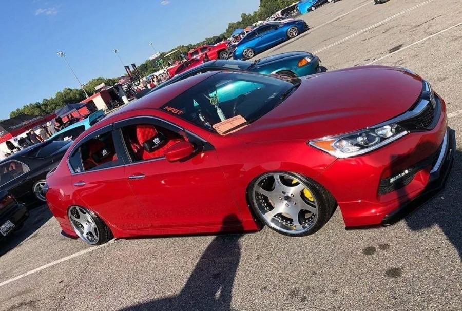 雅阁9代半的轻奢改装之路,极品奶爸竟如此用心良苦