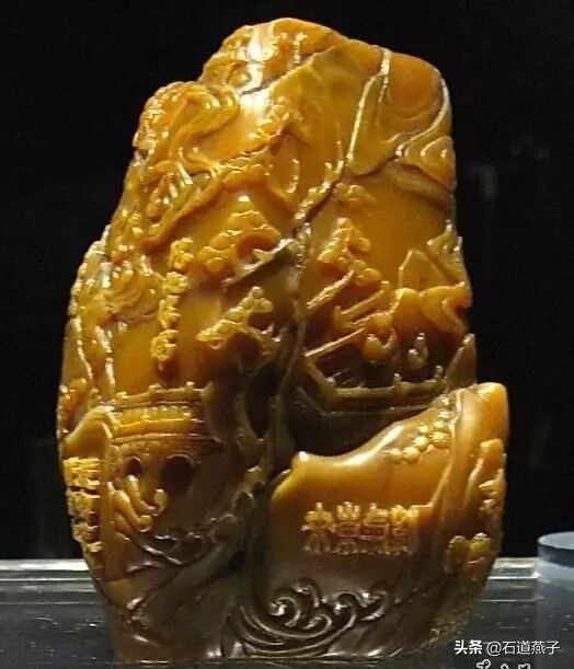 天价田黄石拍出史上最贵价格,田黄石每克3万真假田黄