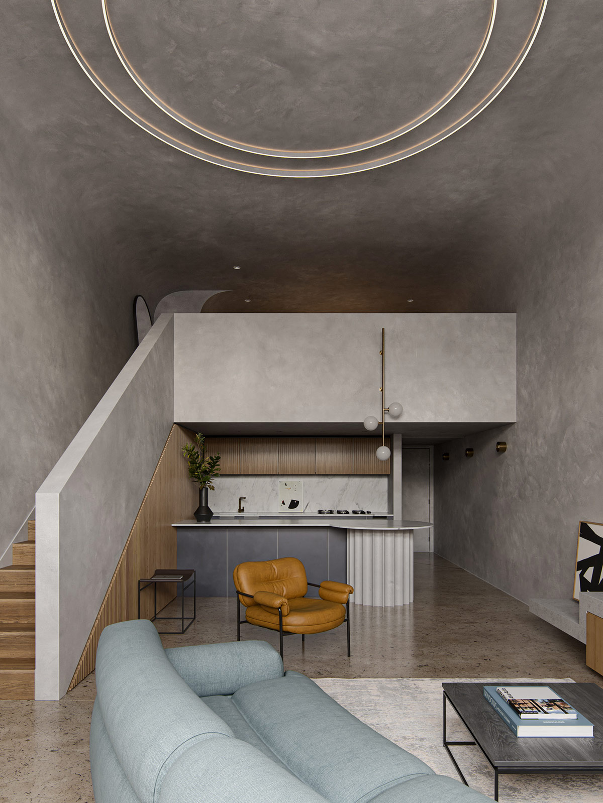 和平区侘寂风装修,极简主义的现代住宅设计