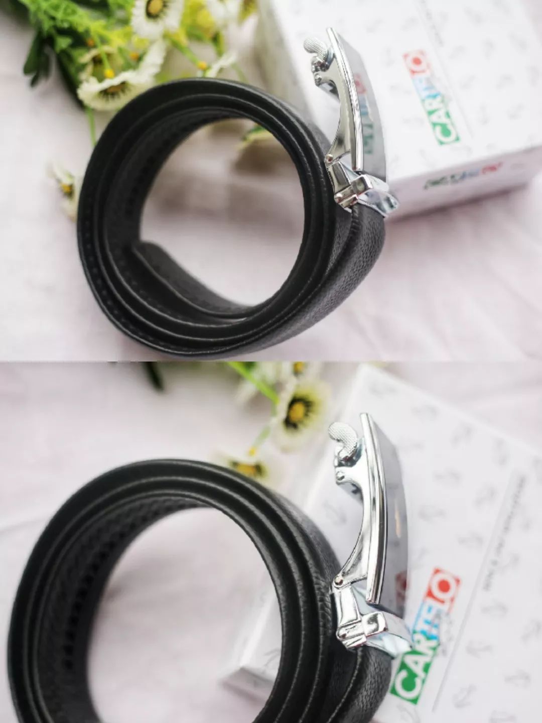 鳄鱼皮带搭配男士,送男朋友腰带推荐小众轻奢