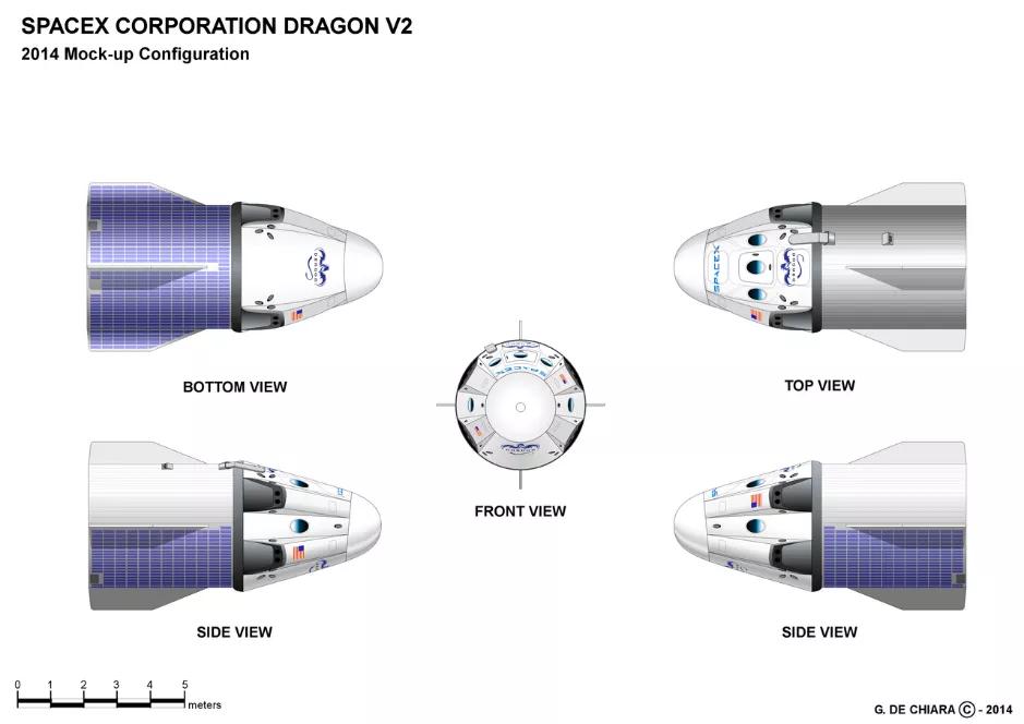 美国载人龙飞船发射成功,揭秘美国新一代载人飞船