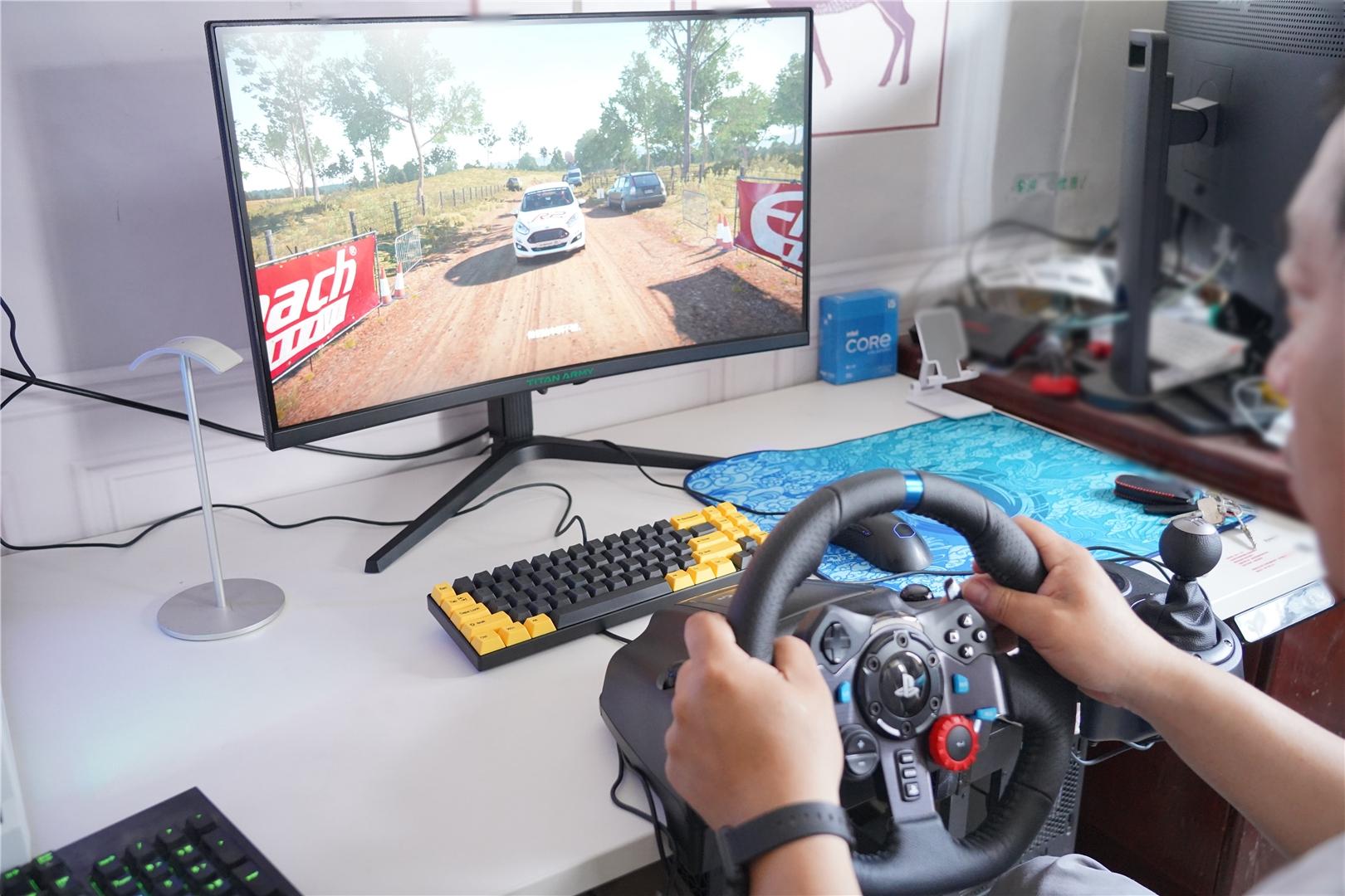 罗技g29方向盘测评,罗技g29方向盘玩极品飞车设置教程