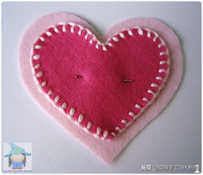 diy蝴蝶结书签,不织布书签制作教程