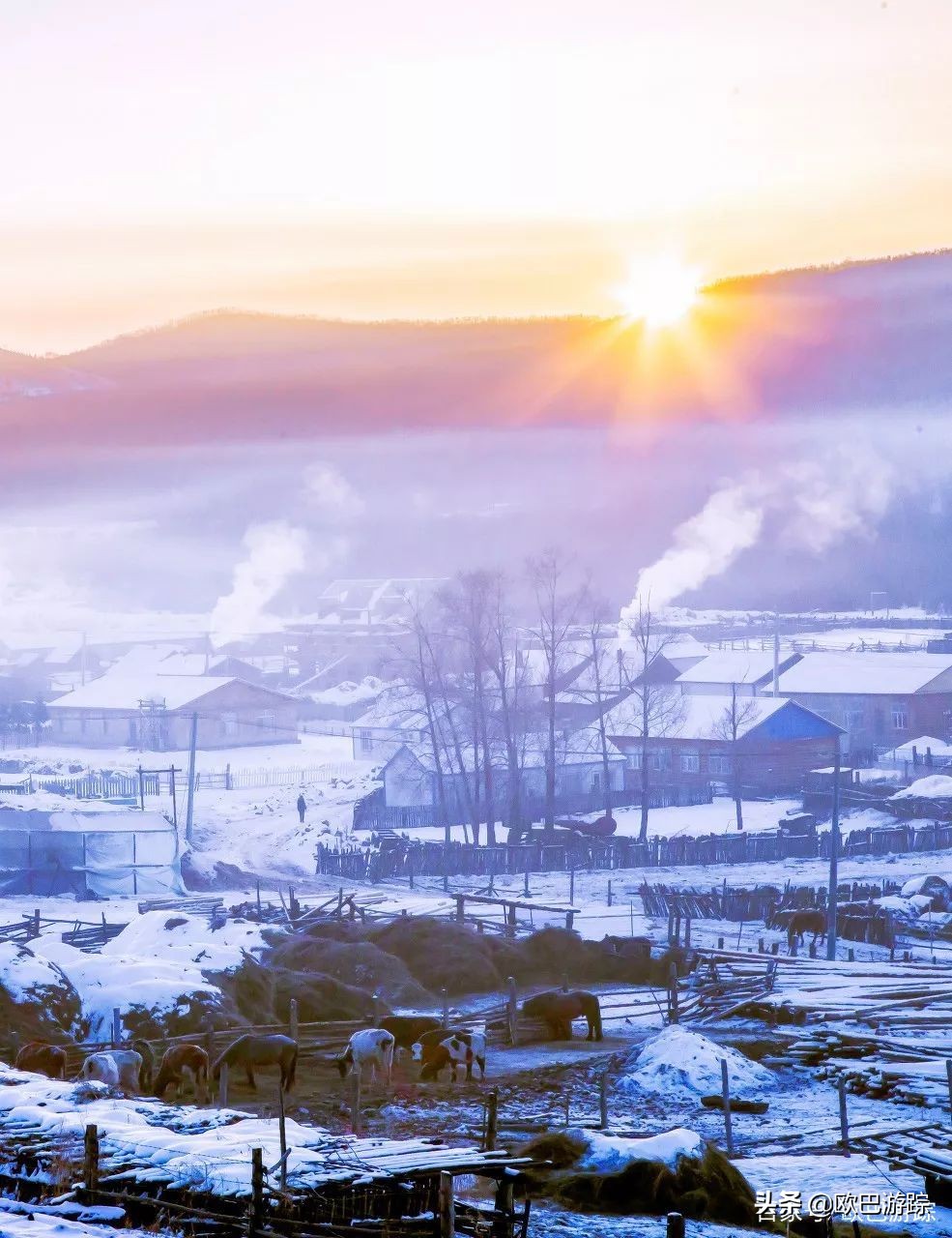 每天累了这里就是最好的休息地方,累的时候出去走走放松心情