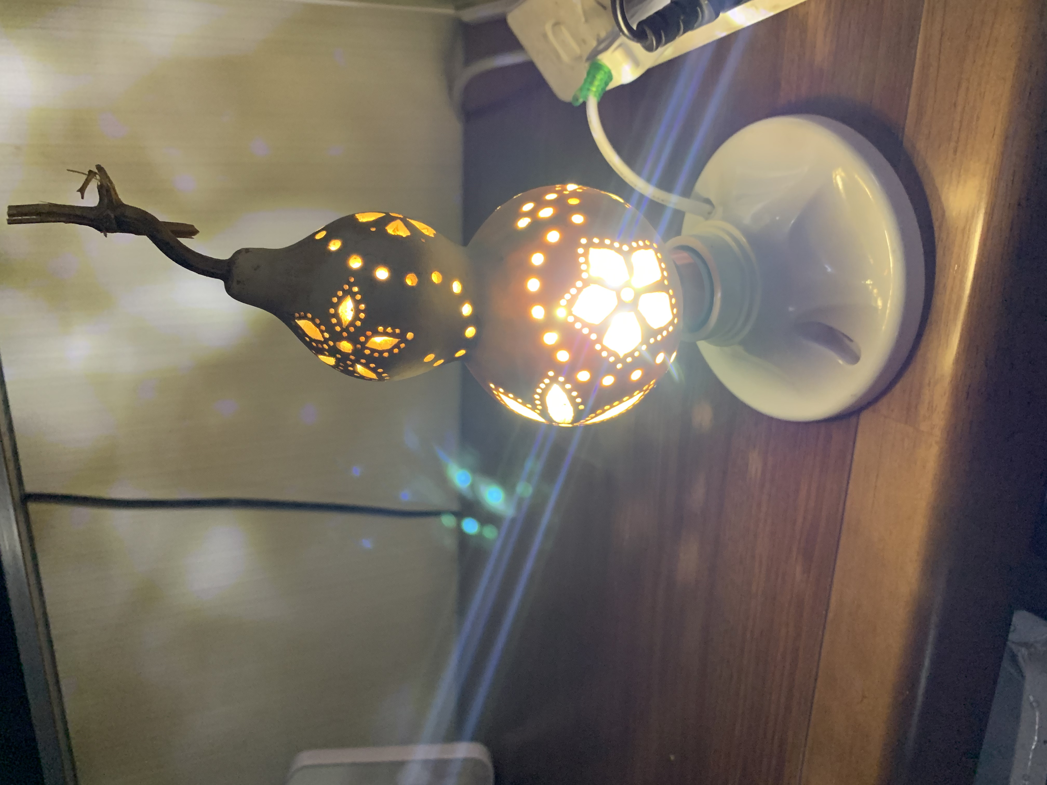 diy葫芦灯底座制作方法,自己做葫芦灯教程