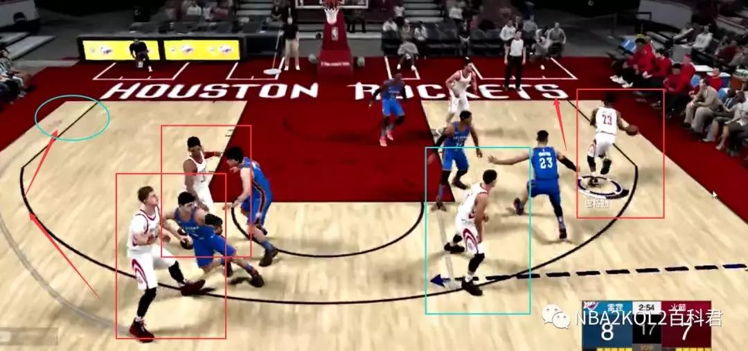 nba2kol2最简单的三分战术,nba2kol2战术小技巧