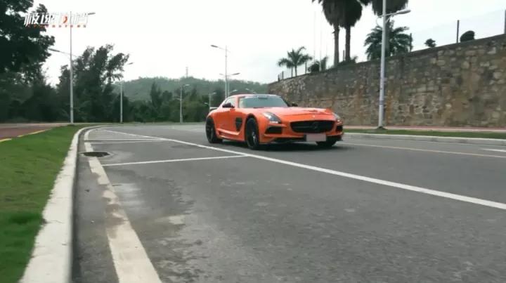 奔驰超跑sls试驾,奔驰sls车技