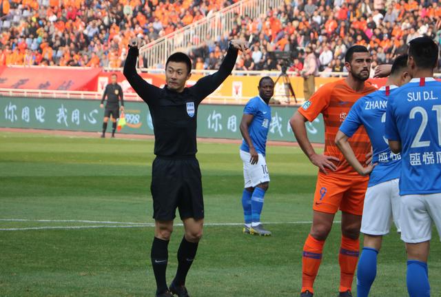 山东鲁能vs河南建业傅明,傅明打建业