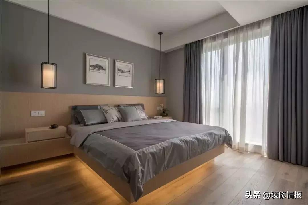 床头旁空荡荡怎么布置,卧室里床头背景怎么做好看