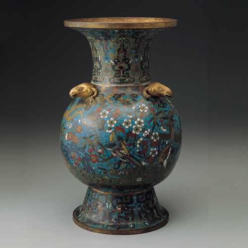 铜胎掐丝珐琅的俗名为景泰蓝,景泰蓝掐丝珐琅工艺制作材料