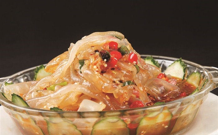 好吃的海蜇菜肴做法推荐,凉拌海蜇招牌凉菜100款