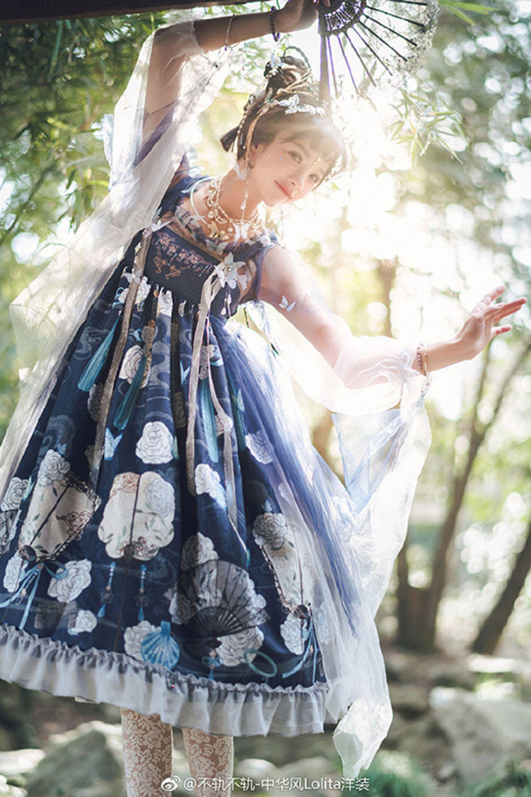 别再看樱茶了!这些国牌的国风lo裙超赞