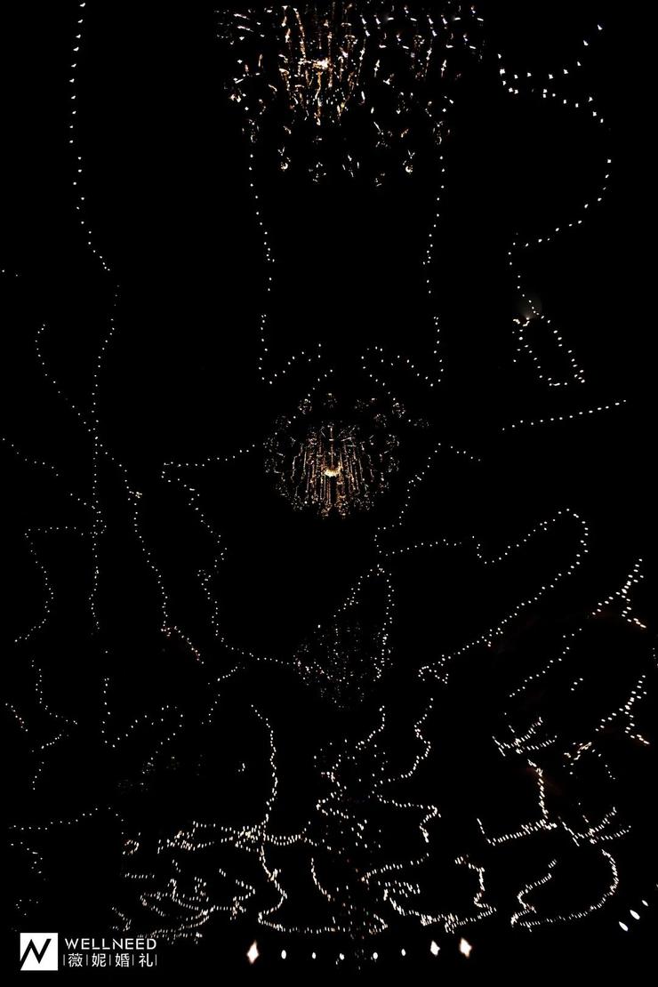 盐城扬帆星空主题婚礼,一场蓝色的梦幻星空主题婚礼