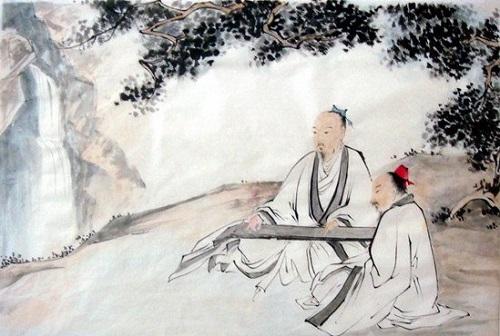 中国最为古老的弦乐器,横笛短箫的意思