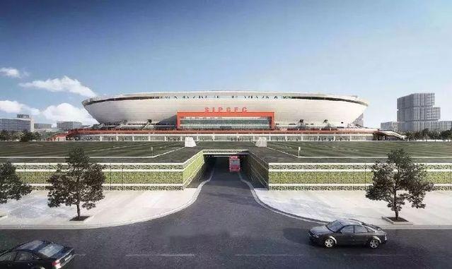 上海上港新足球场,上海上港专业足球场