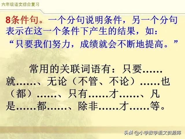 小升初语文词语专项复习讲解,部编版三年级语文上册关联词复习