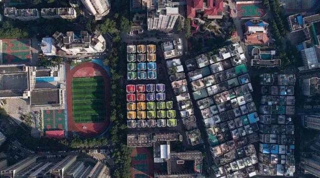 深圳水围柠盟人才公寓,深圳城中村握手楼