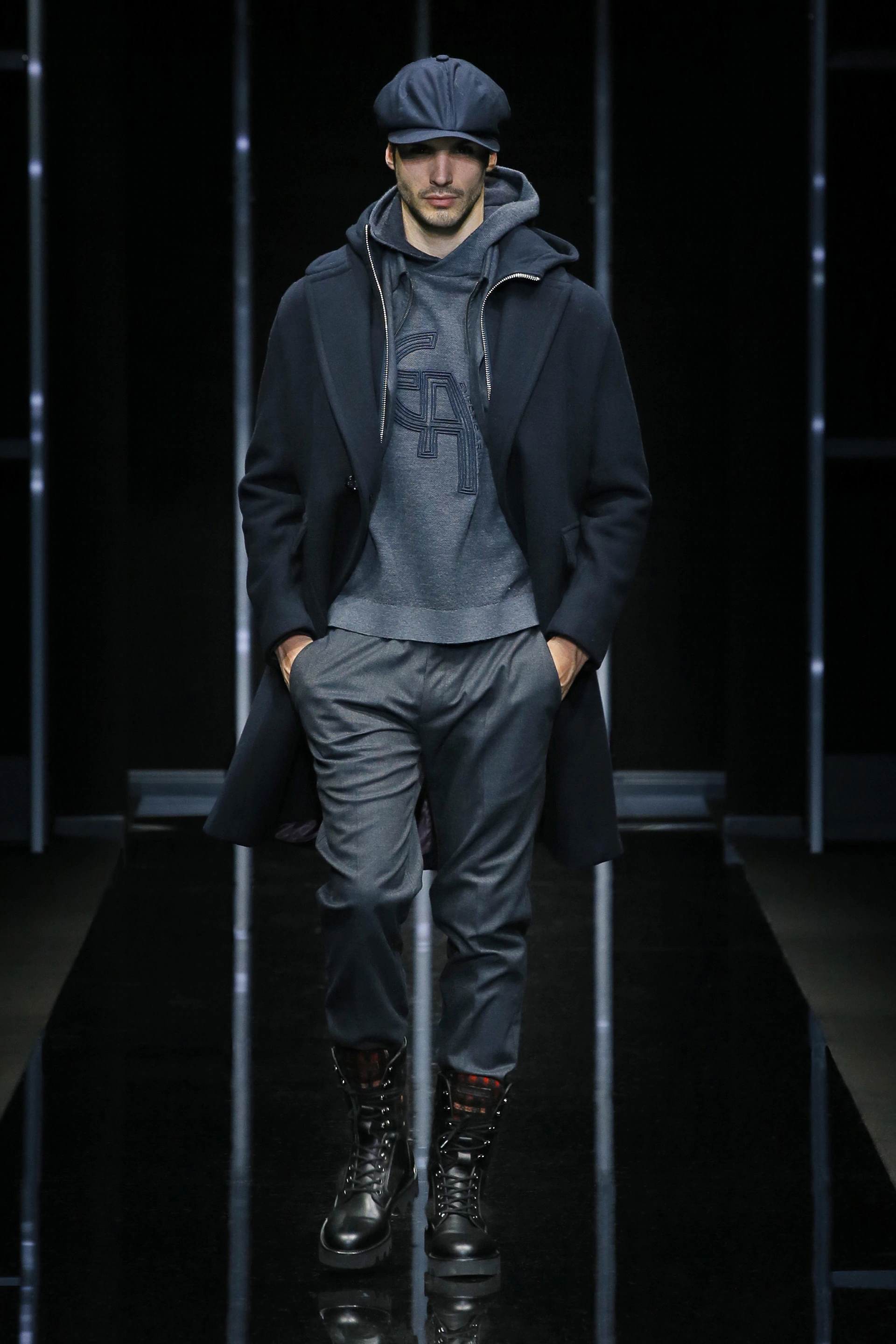 armani秀场男装秋冬2023,giorgioarmani男装胡歌