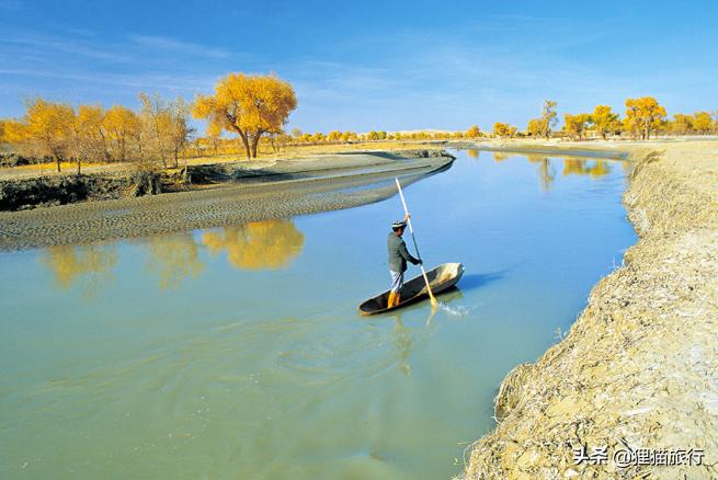 原始古朴的新疆罗布人村寨,新疆尉犁县罗布人风情园
