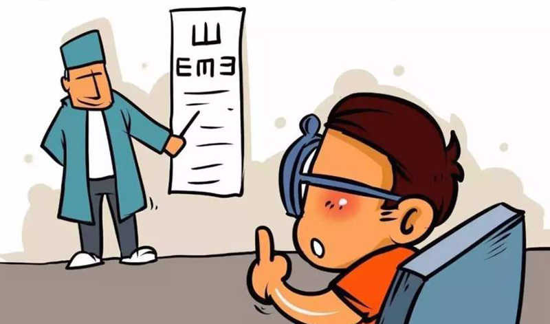 网上配镜如何完善视力档案,网上配镜检查视力流程