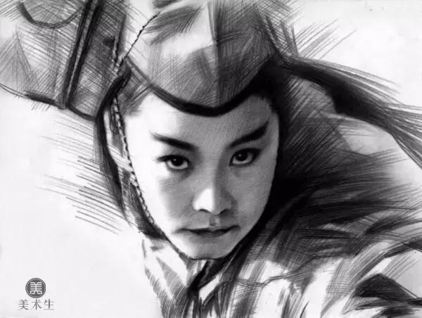 明星素描图片大全大图,画明星素描视频教程