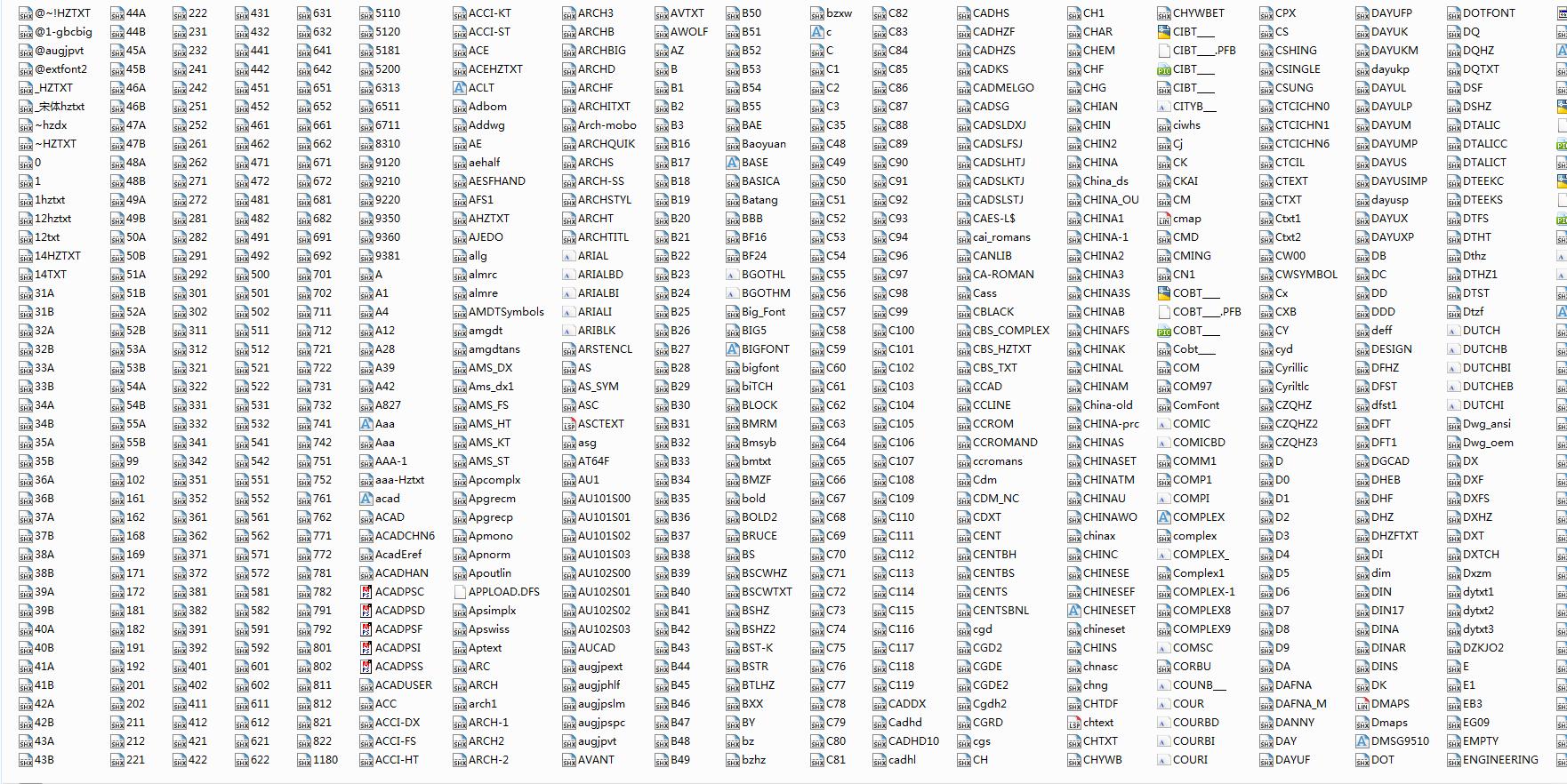 cad图纸字体显示问号怎么解决,怎么把cad有问号的字体快速换了