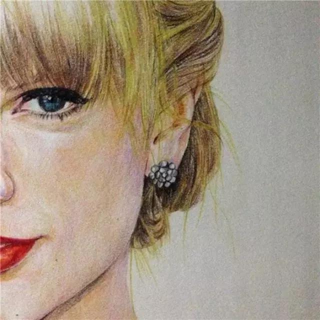 绘画~彩铅丨用彩铅如何描绘你心中的明星