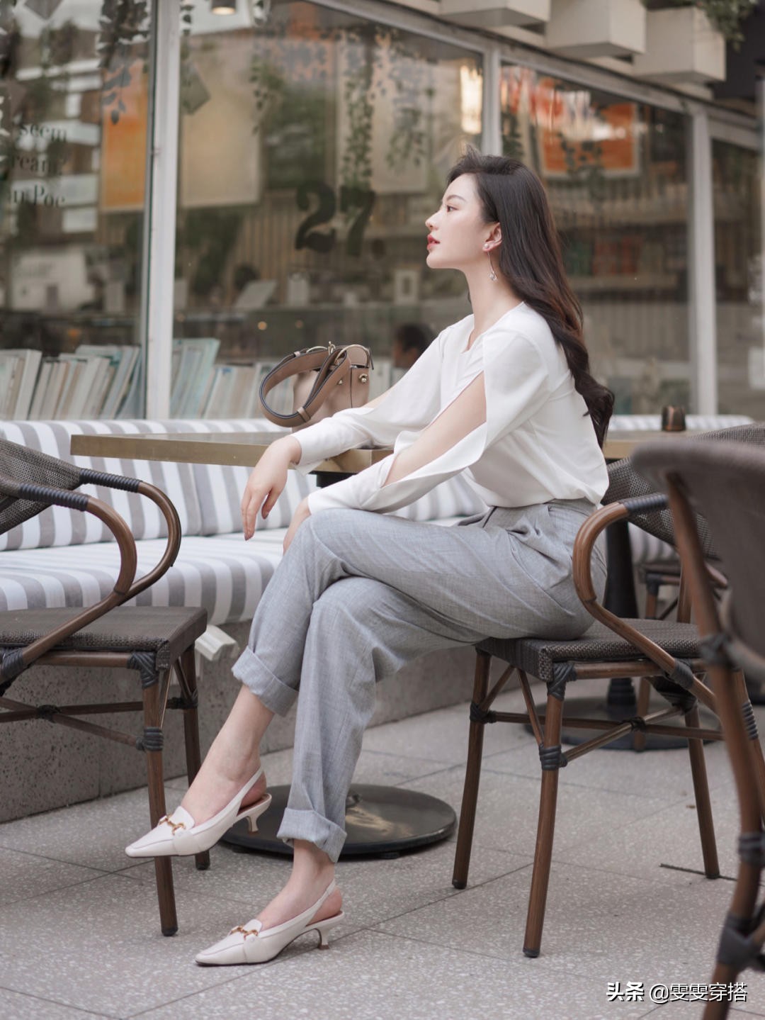 初夏复古风穿搭,打造夏日法式优雅look