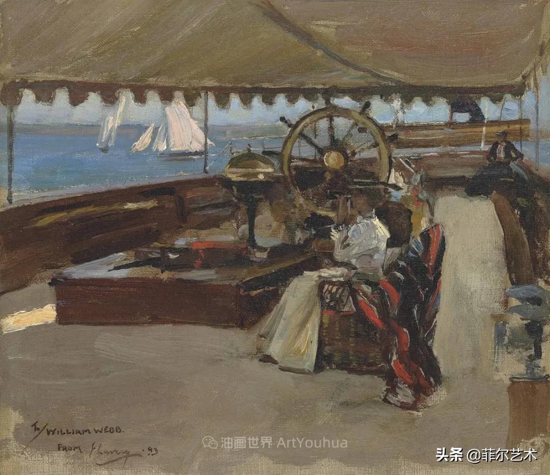 爱尔兰画家的风景油画欣赏,胡安米罗油画作品欣赏