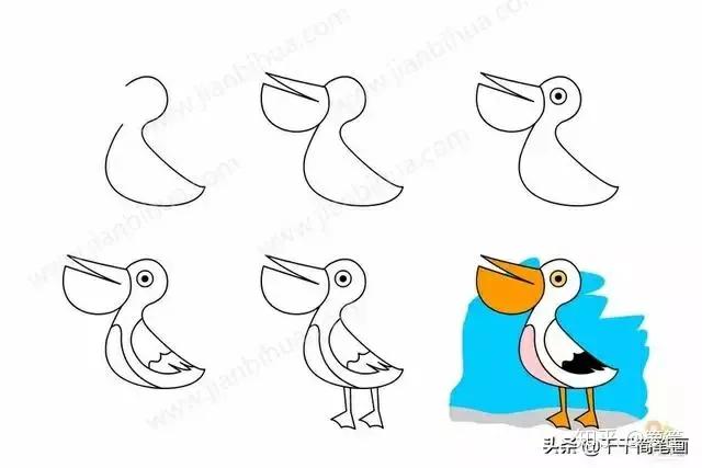 画小动物简笔画简单又漂亮,春天里的小动物怎么画简笔画